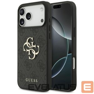 Kitos prekės Guess  Guess 4G Big Logo Case for iPhone 17 Pro Max - Black 