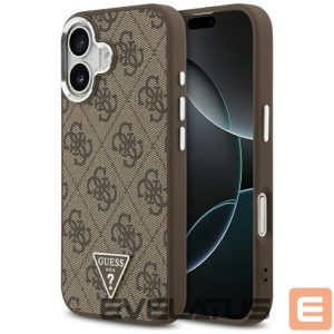 Kitos prekės Guess  Guess 4G Triangle Logo MagSafe case for iPhone 17 Air - black 