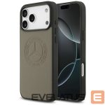 Kitos prekės Mercedes-Benz  Mercedes Leather Vintage Logo MagSafe Case for iPhone 17 Pro Max - Beige 