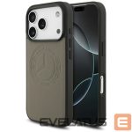 Kitos prekės Mercedes-Benz  Mercedes Leather Vintage Logo MagSafe Case for iPhone 17 Pro - Beige 