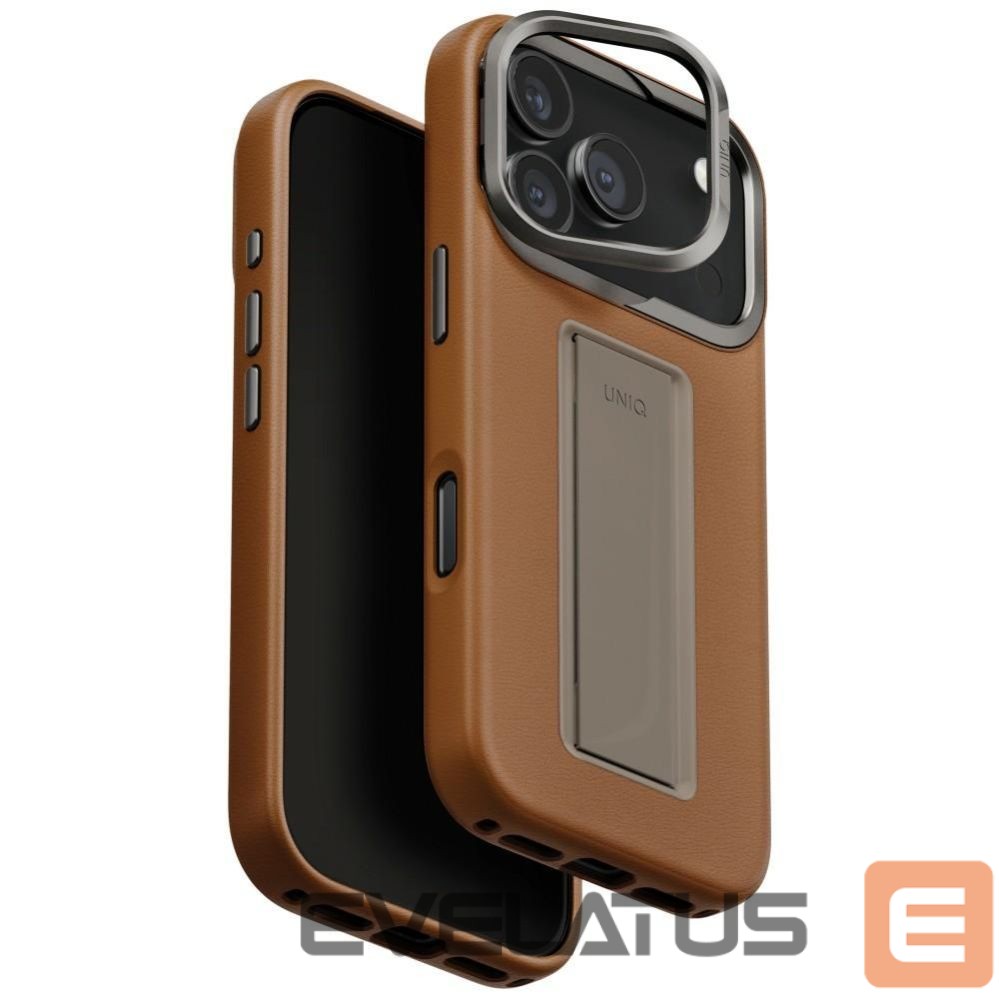 Kitos prekės UNIQ Uniq Heldro Pro Magclick Charging Case for iPhone 17 Pro - Brown