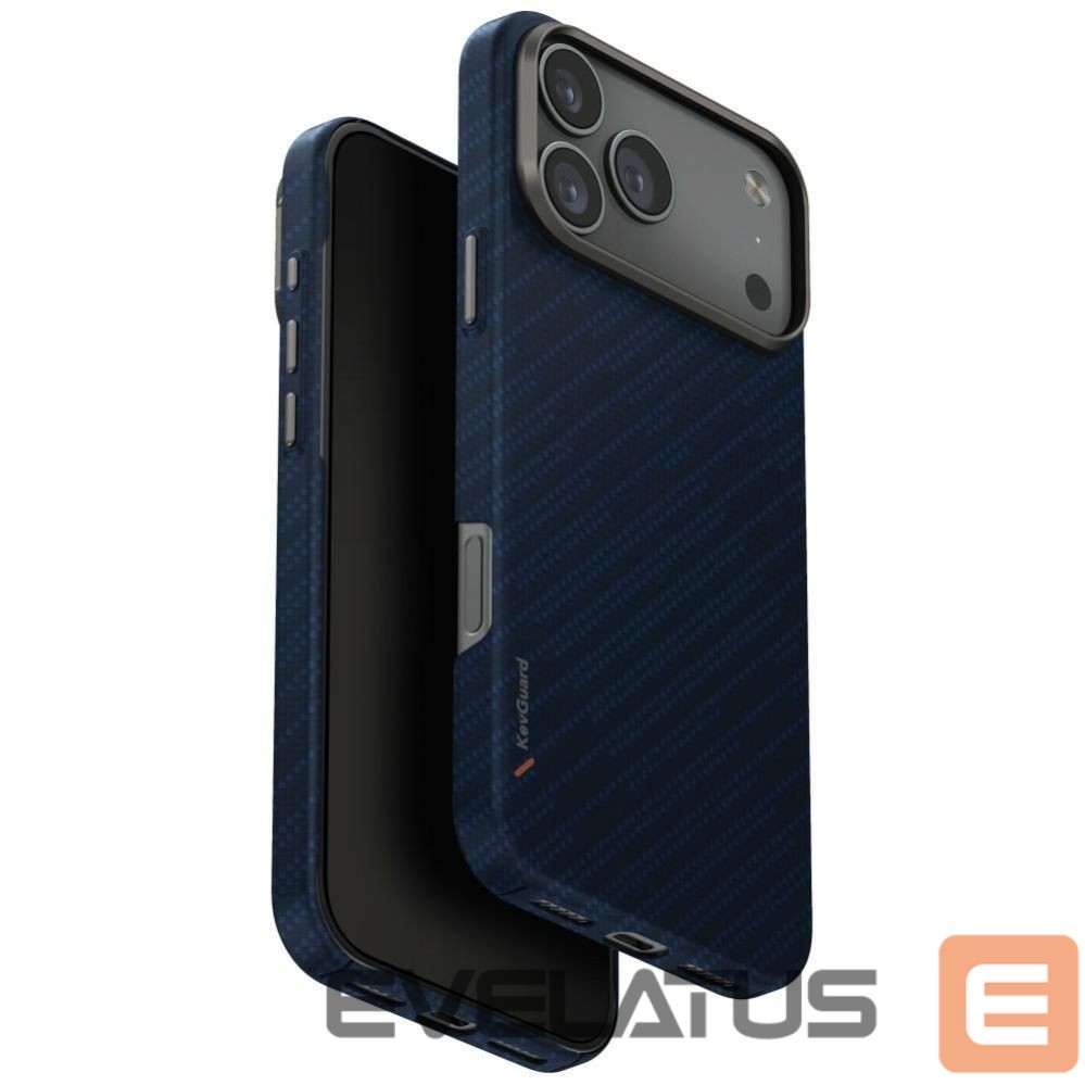 Kitos prekės UNIQ Uniq Keva EDGE Magclick Charging Case for iPhone 17 Pro Max - Blue