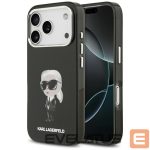 Kitos prekės Karl Lagerfeld  Karl Lagerfeld IML Aquarelle Karl & Logo MagSafe Case for iPhone 17 Pro - Black 