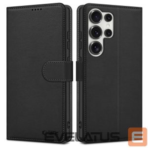 Kitos prekės Tech-Protect  Tech-Protect Wallet Case for Samsung Galaxy S25 Ultra - Black 