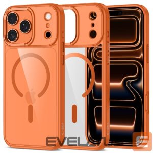 Kitos prekės Tech-Protect  Tech-Protect MagMat MagSafe Case for iPhone 17 Pro - Transparent Orange 