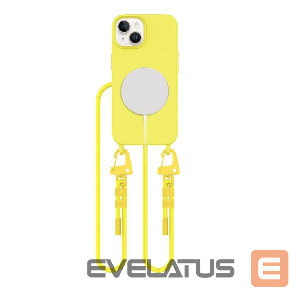 Kitos prekės Tech-Protect Tech-Protect Magnecklace MagSafe Case for iPhone 13 - Yellow