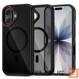 Kitos prekės Tech-Protect  Tech-Protect MagHybrid MagSafe Case for iPhone 17 - Black and Red 