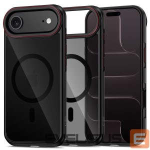 Kitos prekės Tech-Protect  Tech-Protect MagHybrid MagSafe Case for iPhone Air - Black and Red 