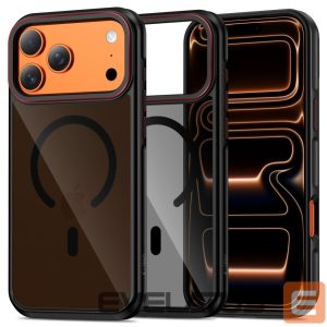 Kitos prekės Tech-Protect  Tech-Protect MagHybrid MagSafe Case for iPhone 17 Pro Max - Black and Red 