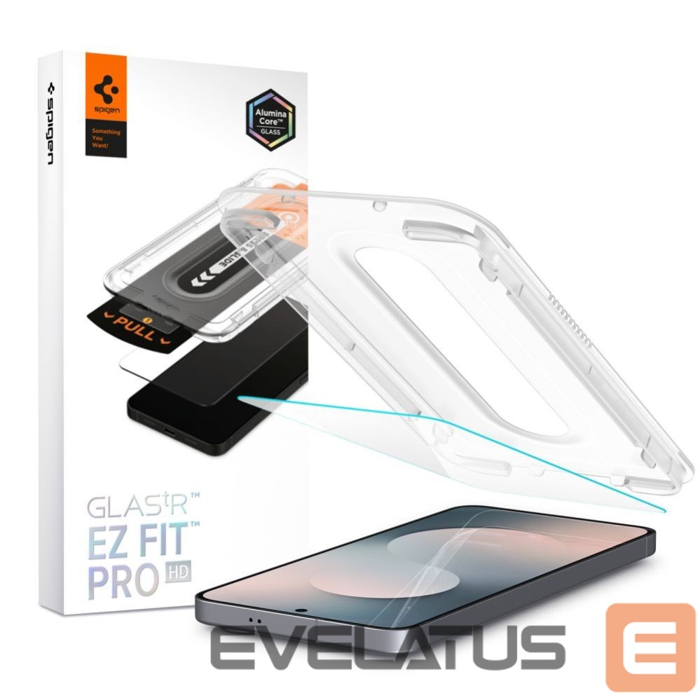 Kitos prekės Spigen Spigen Glas.Tr "EZ FIT PRO" HD Tempered Glass for Samsung Galaxy S25 FE