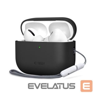 Kitos prekės Tech-Protect  Tech-Protect Silicone Case for AirPods Pro 3 - Black 
