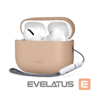 Kitos prekės Tech-Protect  Tech-Protect Silicone Case for AirPods Pro 3 - Beige 