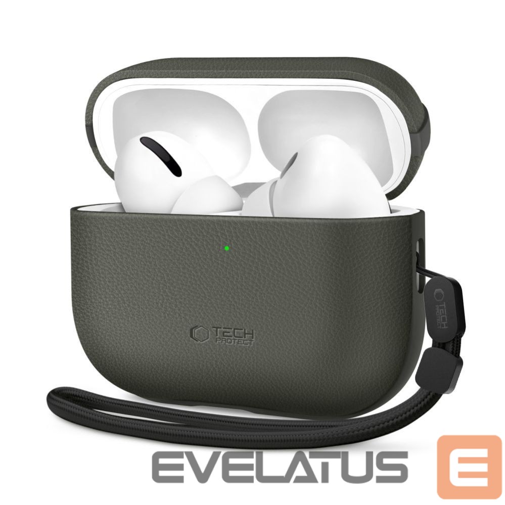 Kitos prekės Tech-Protect Tech-Protect NaturalFit Case for AirPods Pro 3 - Green