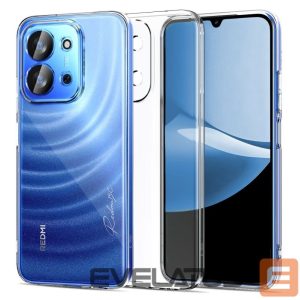 Kitos prekės Tech-Protect  Tech-Protect FlexAir Case for Xiaomi Redmi 15C 5G - Poco C85 5G - Transparent 