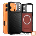 Kitos prekės Tech-Protect  Tech-Protect Kevlar Aramid MagSafe case for iPhone 17 Pro - black 