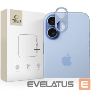 Kitos prekės Tech-Protect  Tech-Protect Camalloy Fit+ Camera Glass for iPhone 17 - Blue 