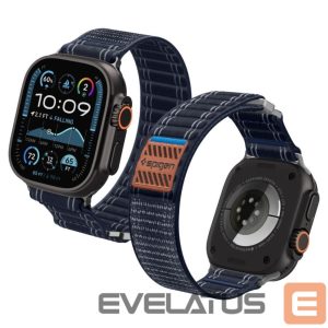 Kitos prekės Spigen  Spigen WBF0 Strap for Apple Watch 44 / 45 / 46 / 49 mm - Navy Blue 