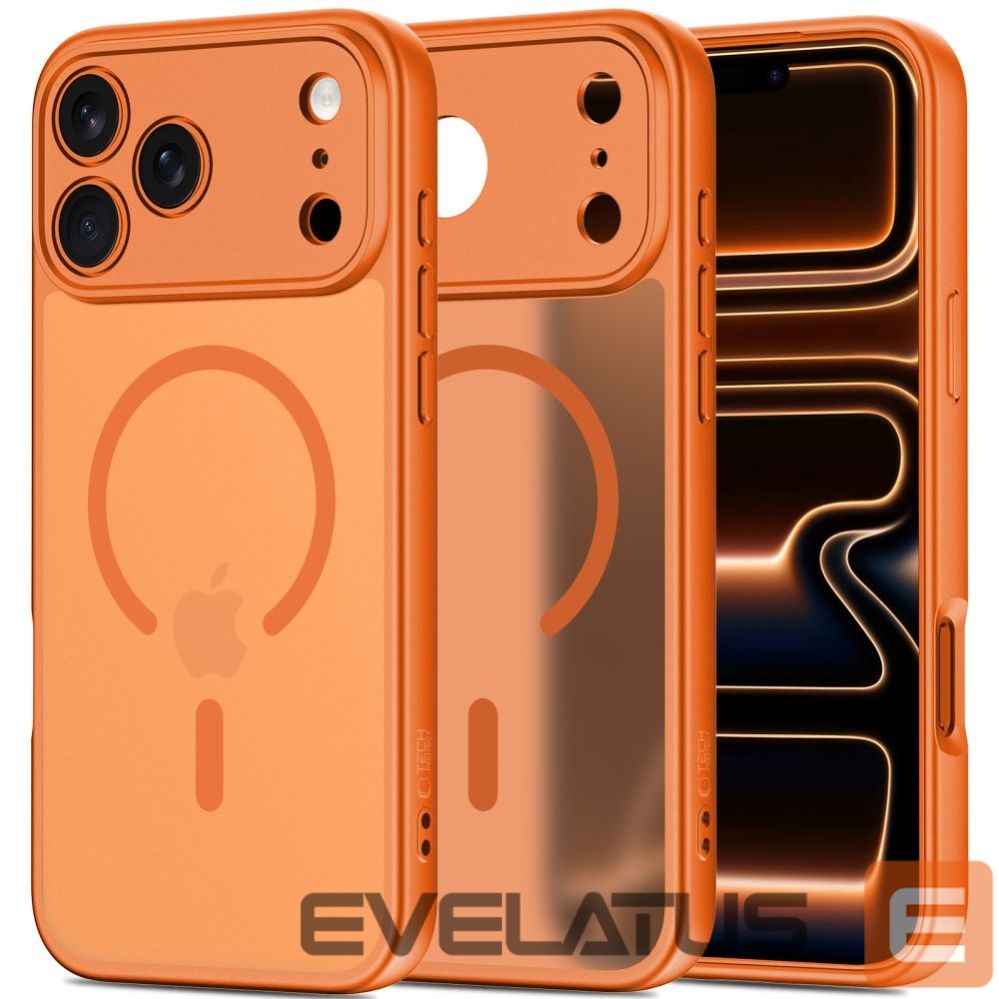 Kitos prekės Tech-Protect Tech-Protect BasicMag MagSafe Case for iPhone 17 Pro Max - Orange