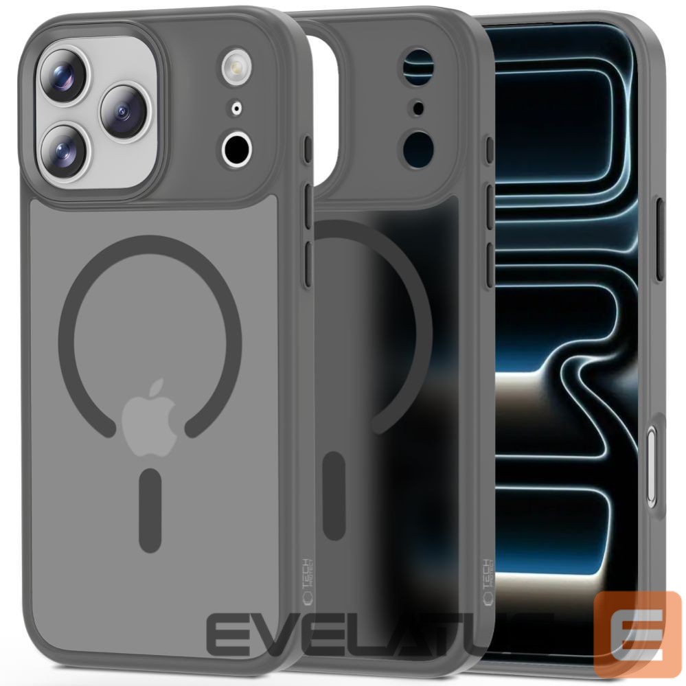 Kitos prekės Tech-Protect Tech-Protect MagMat MagSafe Case for iPhone 17 Pro Max - Gray