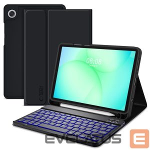 Kitos prekės Tech-Protect  Tech-Protect SC Pen Case for Samsung Galaxy Tab A9 / A11 8.7 X110 / X115 / X133 / X135 - Black 