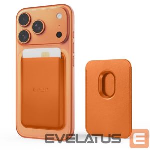 Kitos prekės Tech-Protect  Tech-Protect MagWallet MagSafe Magnetic Wallet for Phone - Orange 
