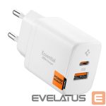 Kitos prekės Spigen  Spigen Essential EE202EU 20W Wall Charger - White 