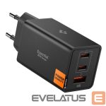 Kitos prekės Spigen  Spigen Essential EE673EU 3-port charger 2xUSB-C 1xUSB-A 67W - black 