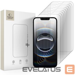 Kitos prekės Tech-Protect  Tech-Protect Tempered Glass Bundle 10-pack for iPhone 13 / 13 Pro / 14 / 16e / 17e 