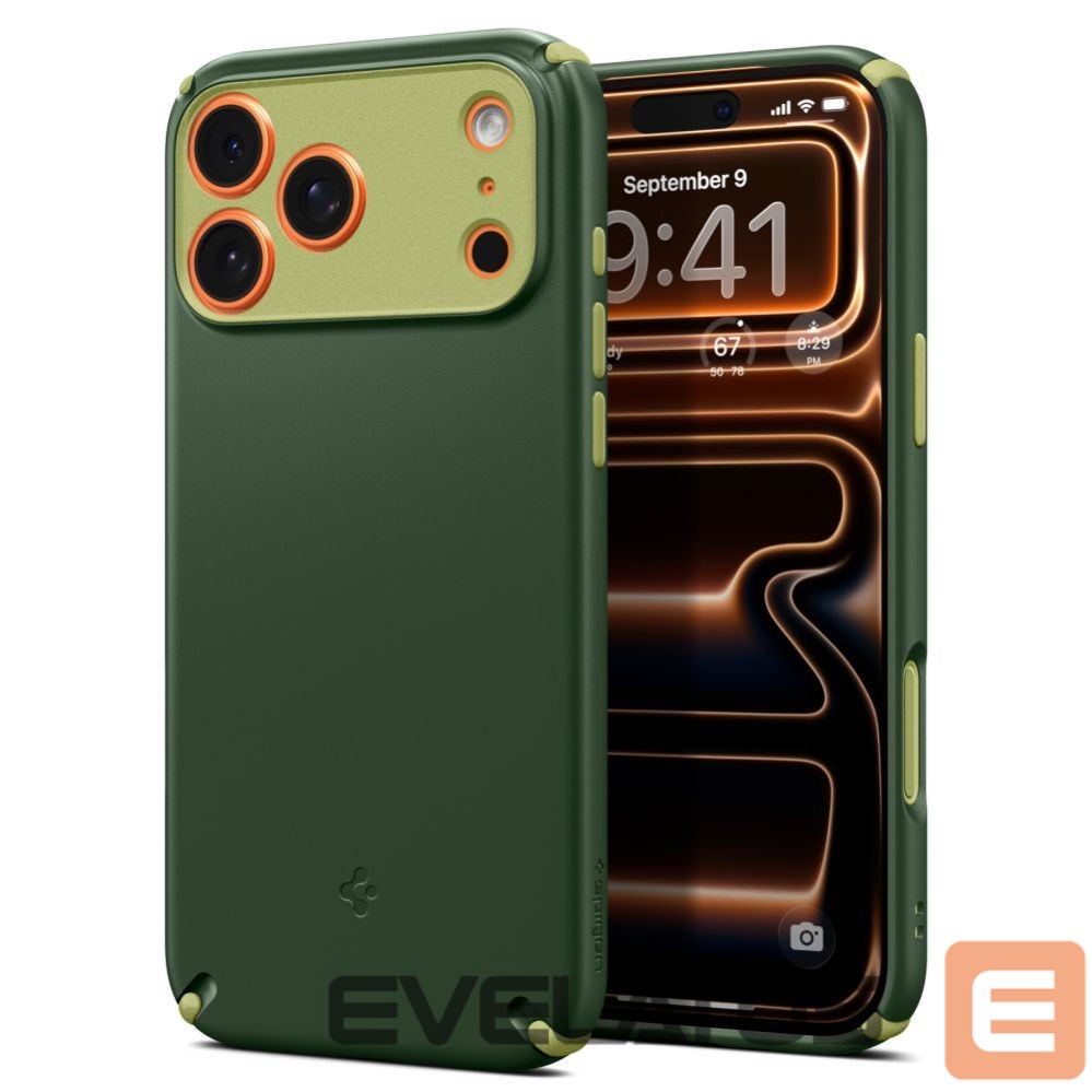 Kitos prekės Spigen Spigen Nano Pop Hybrid MagSafe Case for iPhone 17 Pro Max - Green