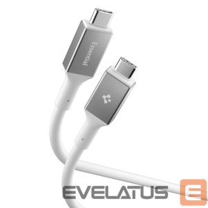 Kitos prekės Spigen  Spigen EB10020CC USB-C Cable 100W 200cm - White 
