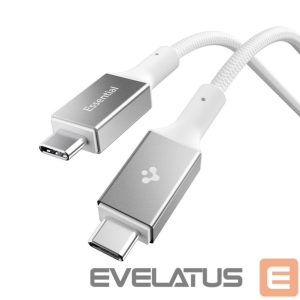 Kitos prekės Spigen  Spigen EB10010CC 100W 100 cm Cable - White 