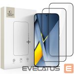 Kitos prekės Tech-Protect  Tech-Protect Glass Fit+ 2-pack for Xiaomi Poco F8 Pro Ultra - black 