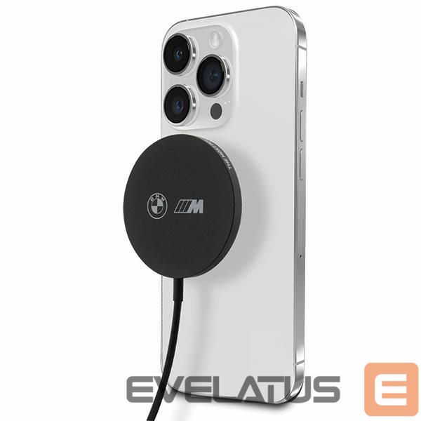 Kitos prekės BMW BMW M Edition MagSafe 15W Wireless Charger - Black