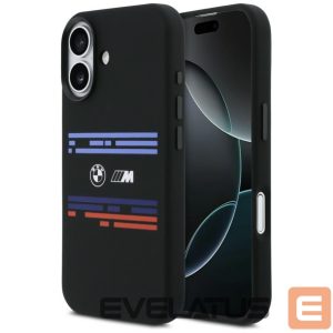 Kitos prekės BMW  BMW M Silicon Horizontal Line MagSafe Case for iPhone 17 - Black 