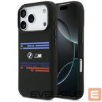 Kitos prekės BMW  BMW M Silicon Horizontal Line MagSafe Case for iPhone 17 Pro - Black 