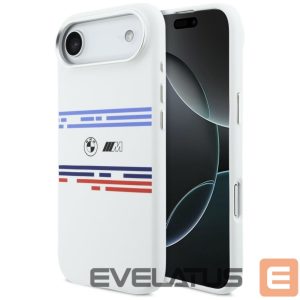 Kitos prekės BMW  BMW M Silicon Horizontal Line MagSafe Case for iPhone Air - White 