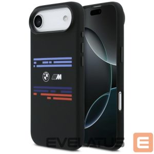 Kitos prekės BMW  BMW M Silicon Horizontal Line MagSafe Case for iPhone Air - Black 