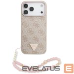 Kitos prekės Guess  Guess 4G Strap Triangle Logo MagSafe Case for iPhone 17 Pro Max - Pink 