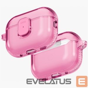 Kitos prekės UNIQ  Uniq Glase Pro Case for AirPods Pro 3 Lock Case - Transparent Pink 