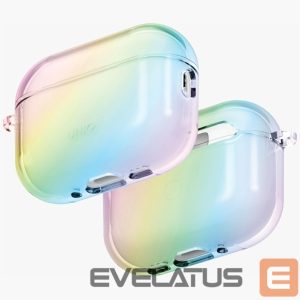 Kitos prekės UNIQ  Uniq Iridescia Hang Case for AirPods Pro 3 - Transparent Multicolor 