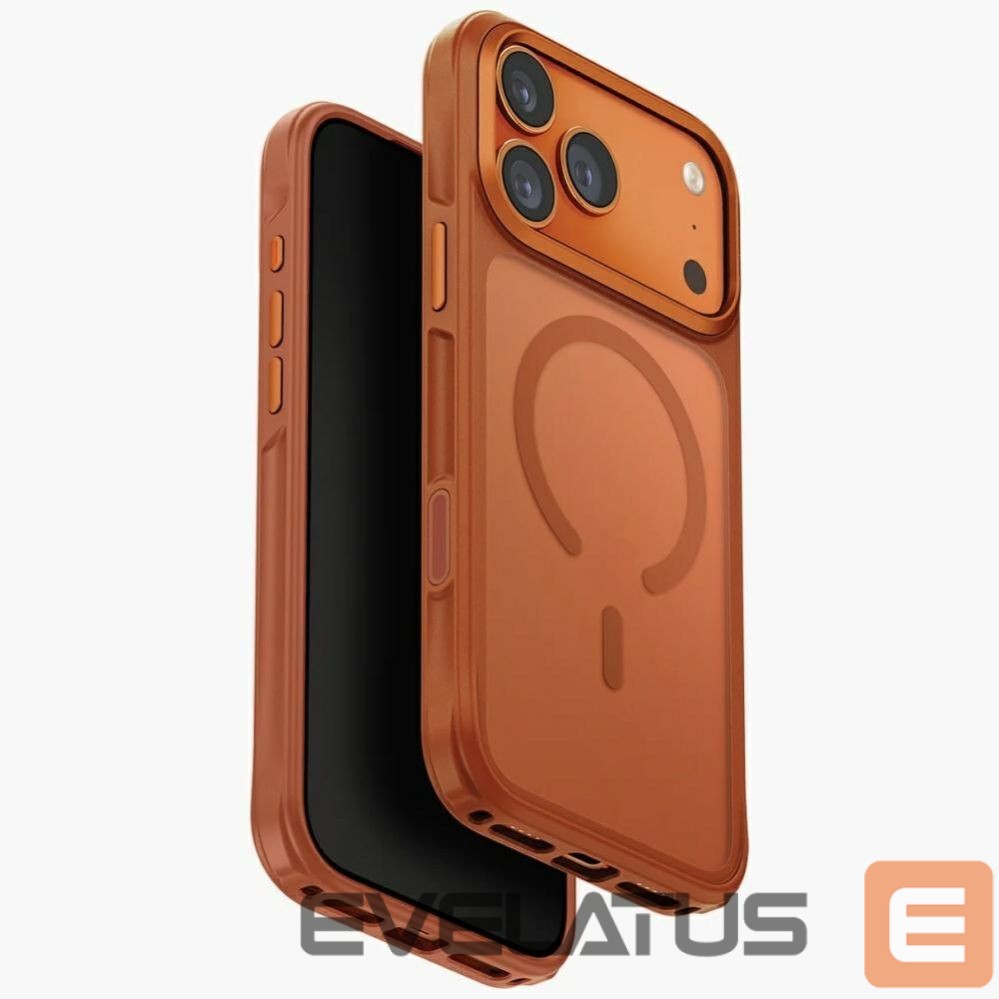 Kitos prekės UNIQ Uniq Veren iPhone 17 Pro Max Magclick Charging Case - Orange