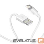 Kabelis Dudao  Dudao cable USB / Lightning 3A 1m white (L1L white) 