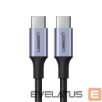 Kabelis Ugreen  Ugreen US316 90120 USB-C - USB-C PD QC FCP cable 100W 5A 480Mb/s 3m - gray 