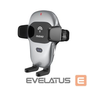 Automatinis laikiklis Dudao  Dudao Automatic Car Holder with Built-in Qi 15W Wireless Charger Gray (F20xs) 