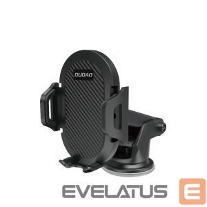 Automatinis laikiklis Dudao  Dudao Telescopic Gravity Car Windshield Mount Holder Black (new F2S black) 