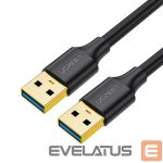 Kabelis Ugreen  Ugreen US128 10371 USB-A 3.0 / USB-A 3.0 5Gb/s cable 2m - black 