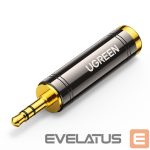Adapteris Ugreen  Ugreen adapter 3.5mm audio adapter (male) to 6.35mm mini jack (female) gray (AV168) Grey