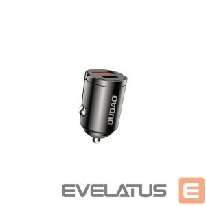 Adapteriai Dudao  Dudao R3MAX 48W QC PD mini car charger - black 