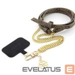 Nugarėlės dėklai Guess  Guess 4G Chain CBDY Strap - brown 