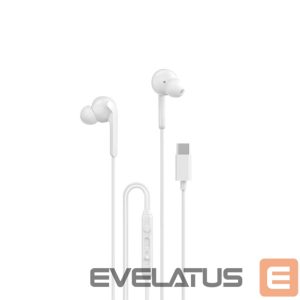 Laidinės ausinės Dudao  IEM Earphones X3C+ Hi-Fi 1200mm White
